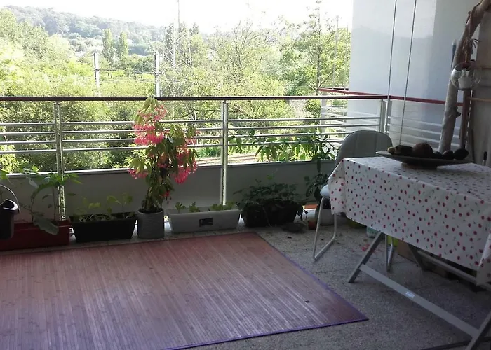 T2 Bis Avec Terrasse Vue Montagne Proche Mer, Commerces Et Biarritz Apartment Bidart